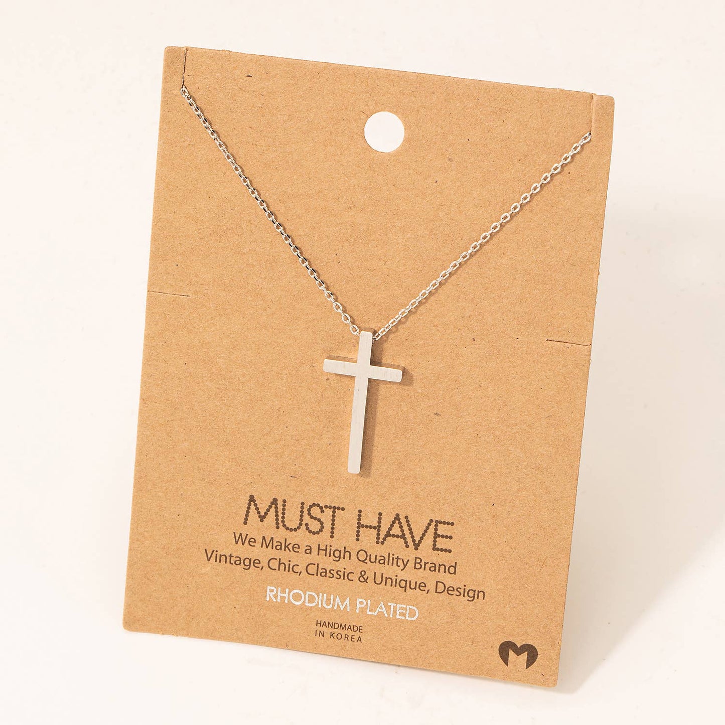 Cross Pendant Necklace