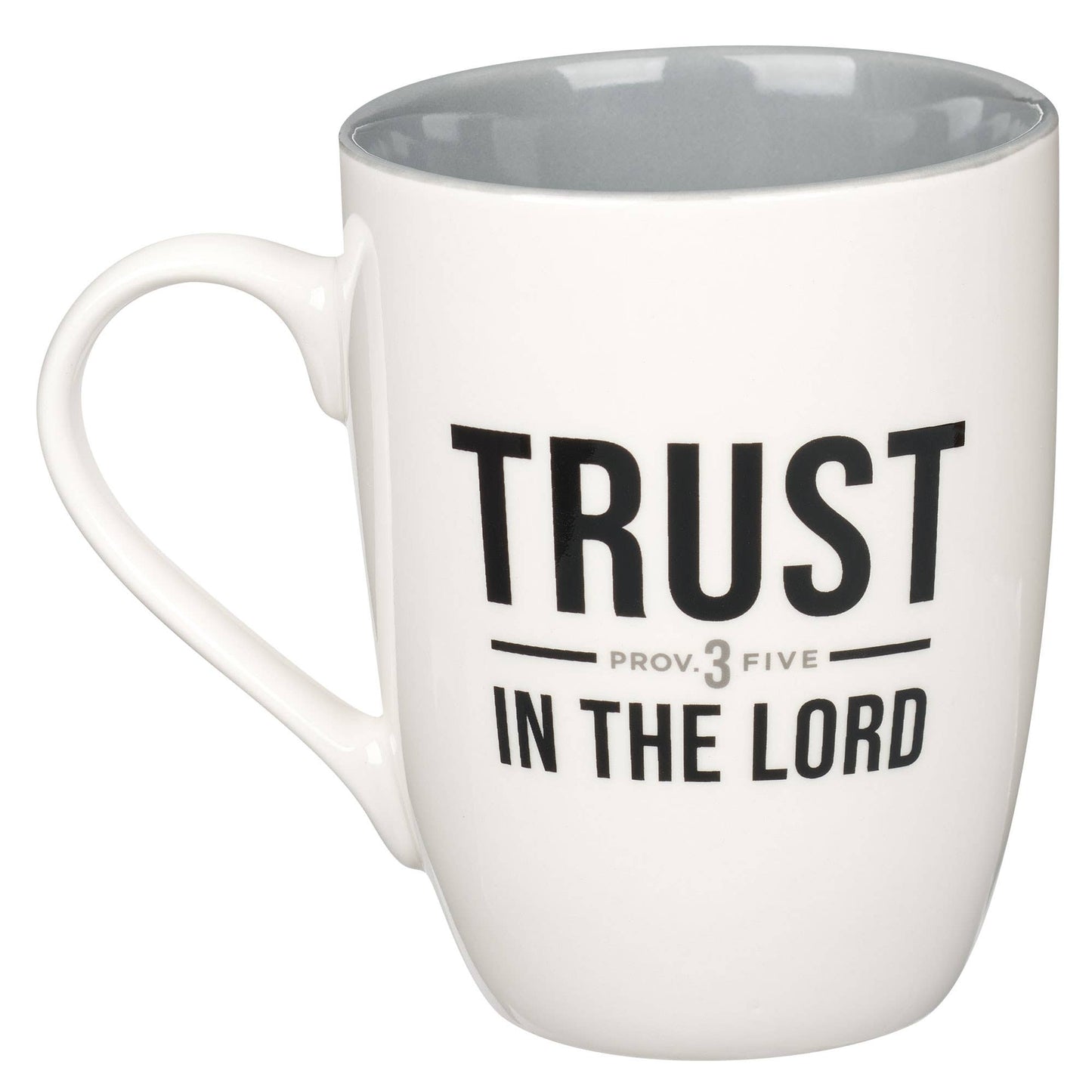 Mug Gray Trust in the Lord Prov. 3:5