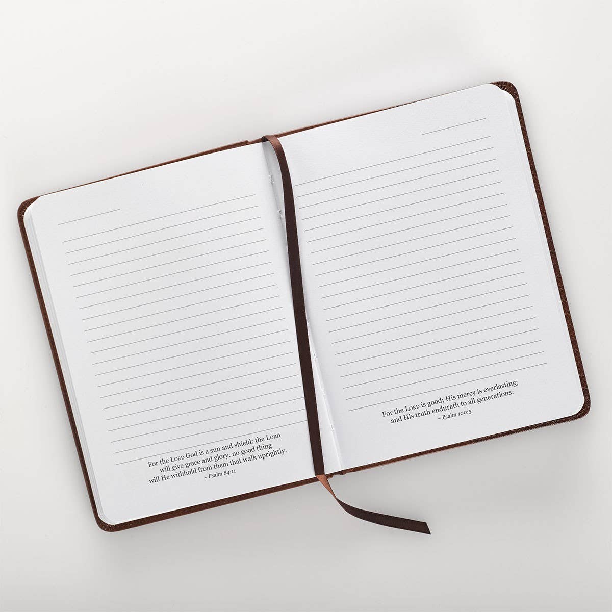 Journal Handy Brown Strong & Courageous Josh. 1:9