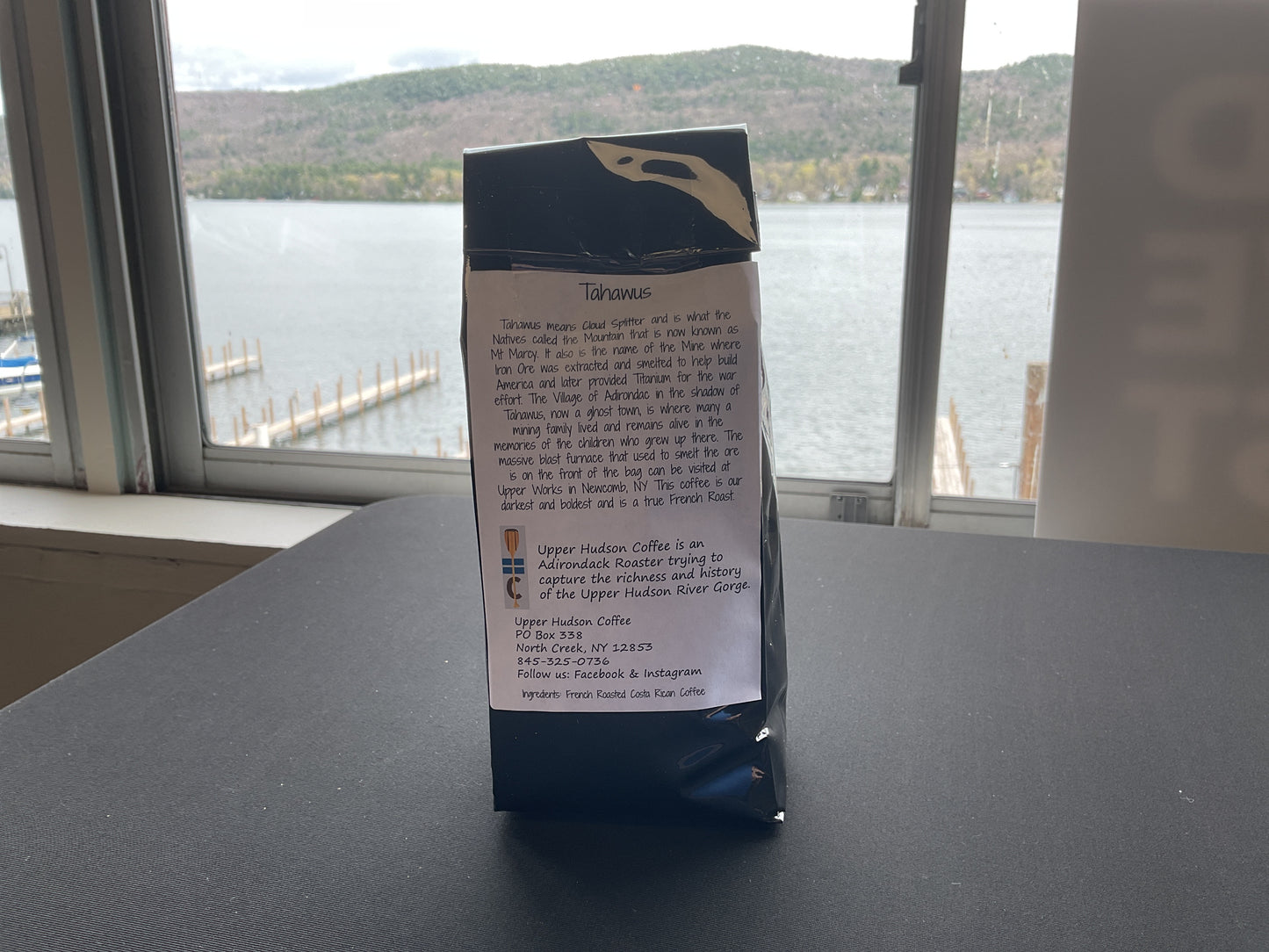 Upper Hudson Dark French Roast Ground Coffee - Tahawus