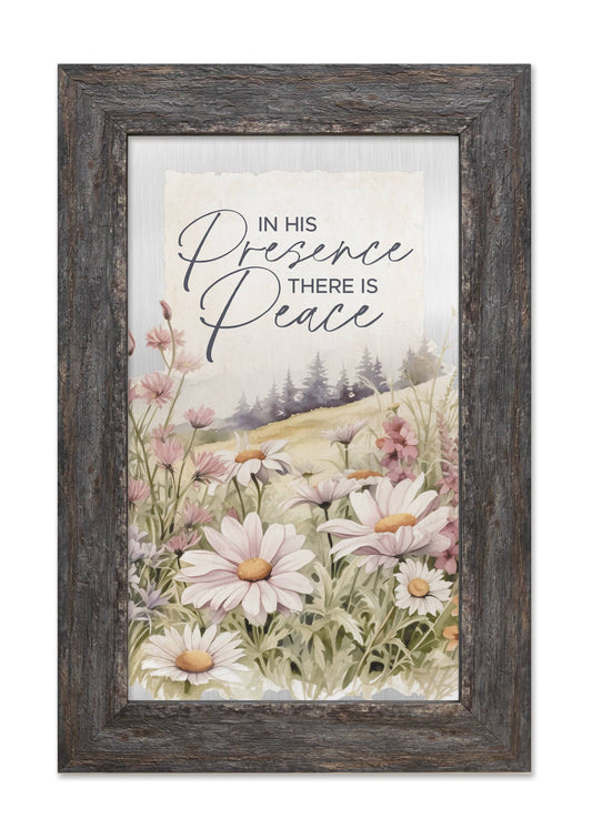 In His Presence - Metalscapes 8X12