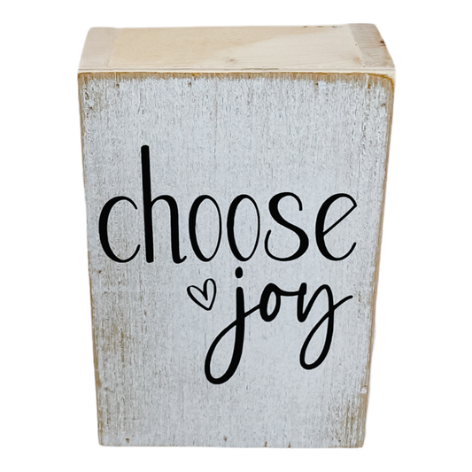 Choose Joy Farmhouse Sign