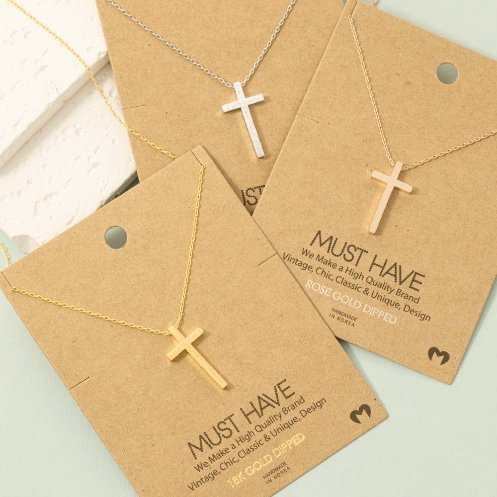 Cross Pendant Necklace